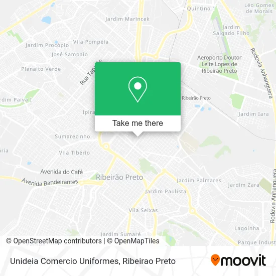 Unideia Comercio Uniformes map