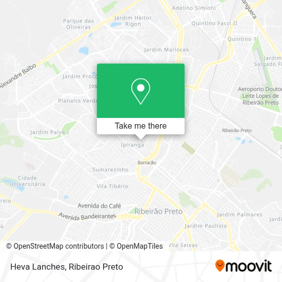 Heva Lanches map