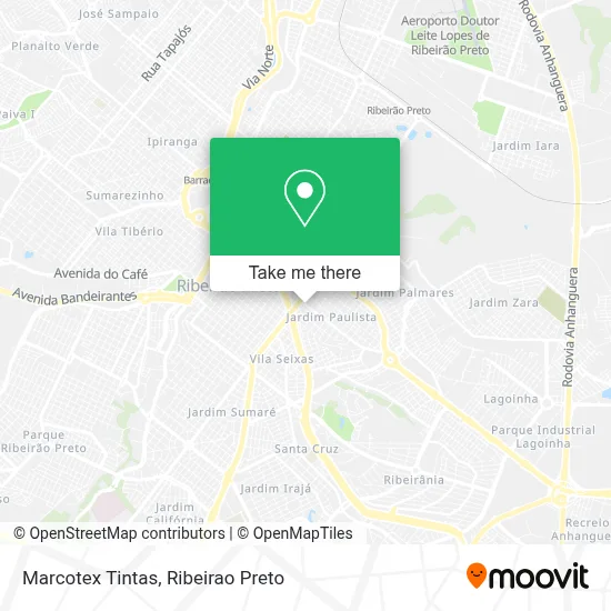 Marcotex Tintas map