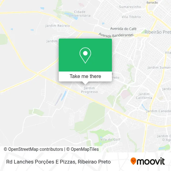 Rd Lanches Porções E Pizzas map