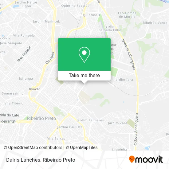 Dalris Lanches map