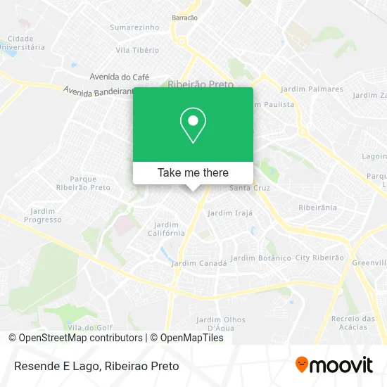 Resende E Lago map