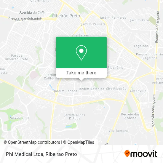 Phl Medical Ltda map