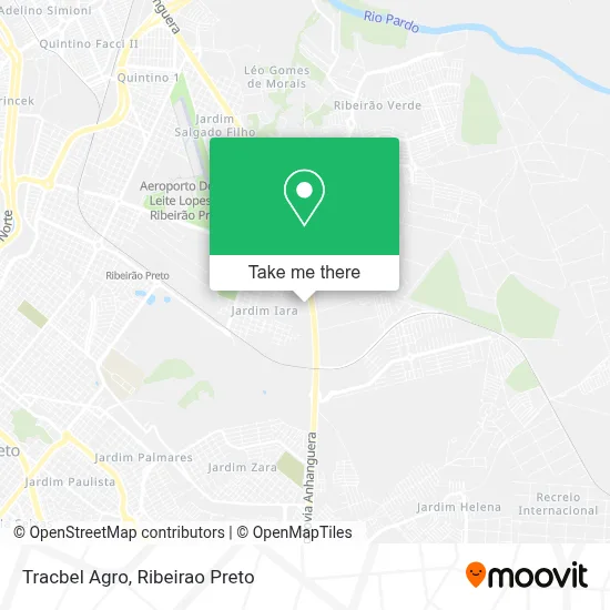 Tracbel Agro map