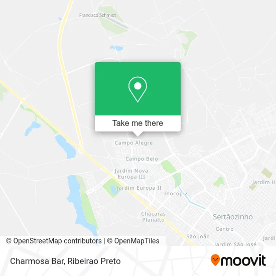Charmosa Bar map