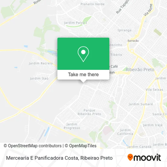 Mercearia E Panificadora Costa map