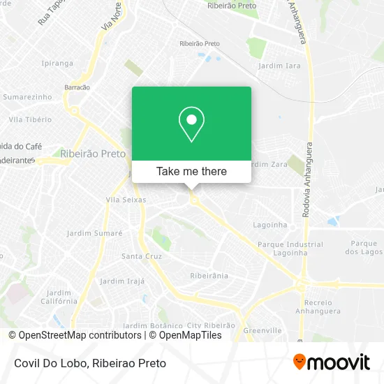 Covil Do Lobo map