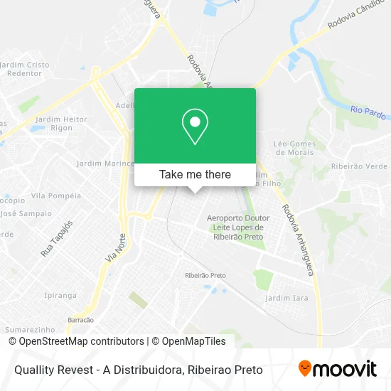 Quallity Revest - A Distribuidora map