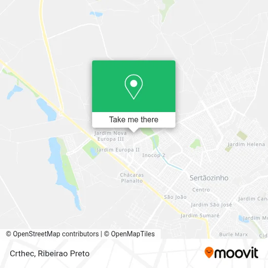Crthec map