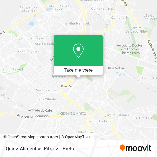 Quatá Alimentos map