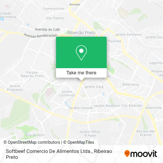 Softbeef Comercio De Alimentos Ltda. map
