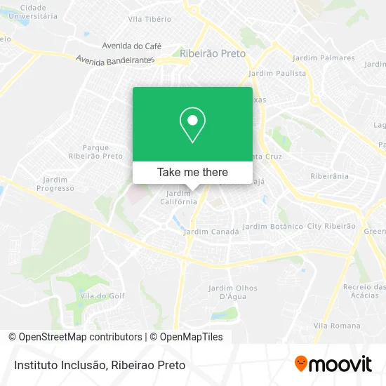 Instituto Inclusão map