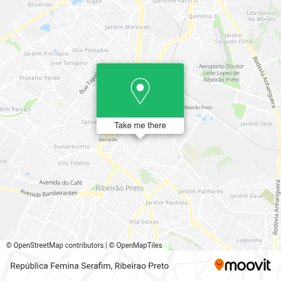 República Femina Serafim map