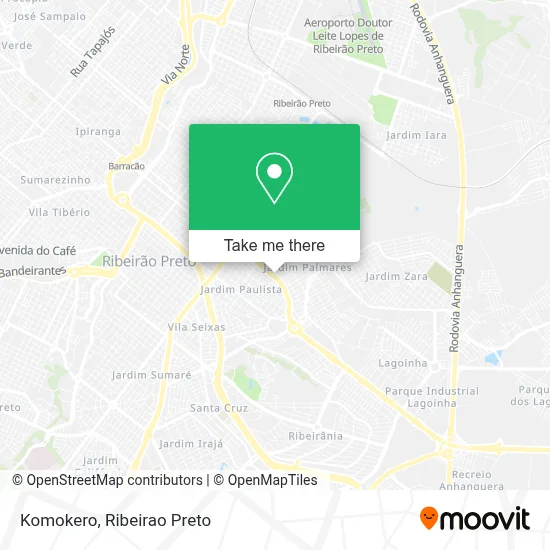 Komokero map