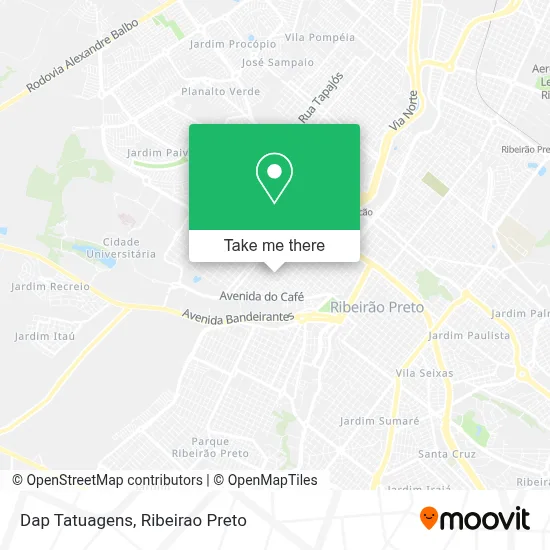 Dap Tatuagens map