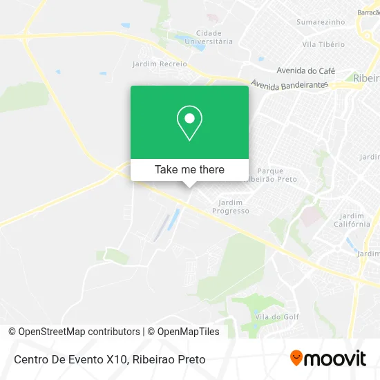 Centro De Evento X10 map