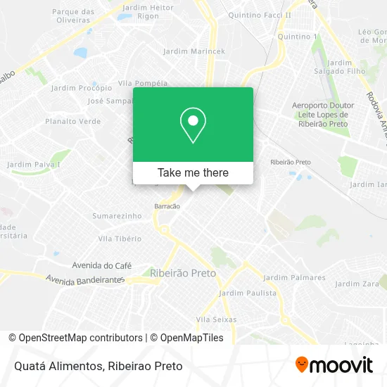 Quatá Alimentos map