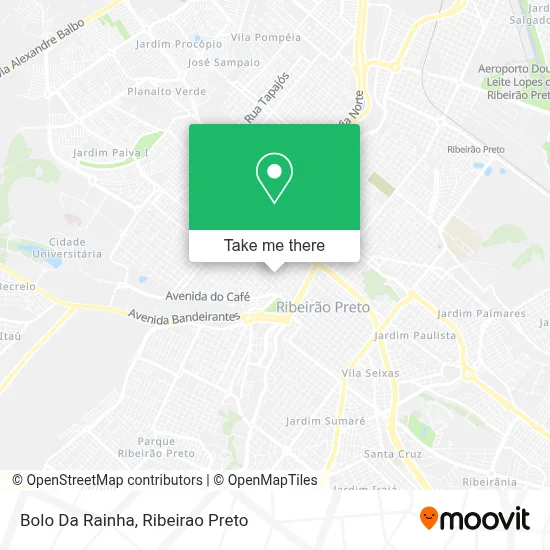 Bolo Da Rainha map