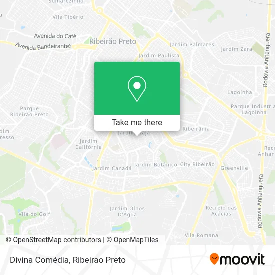 Divina Comédia map