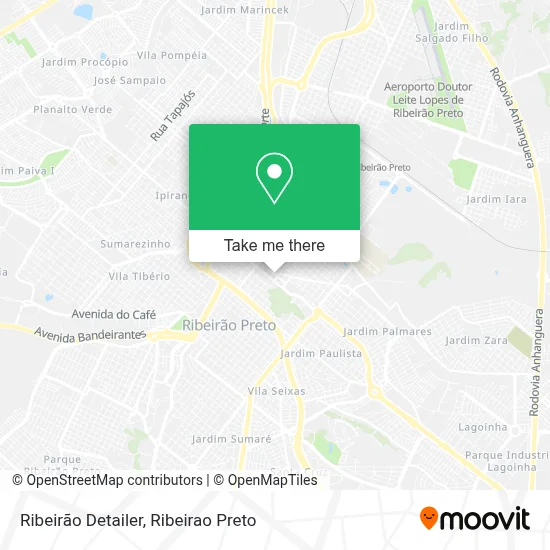 Ribeirão Detailer map