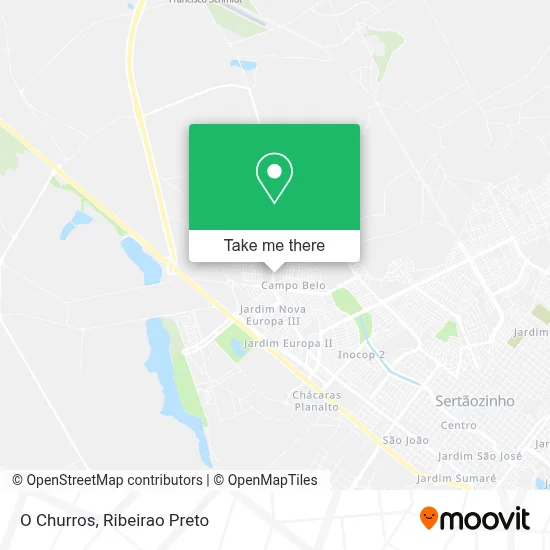O Churros map
