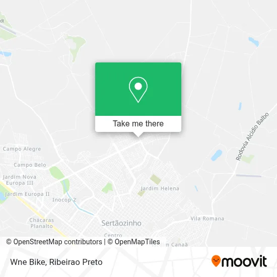 Wne Bike map