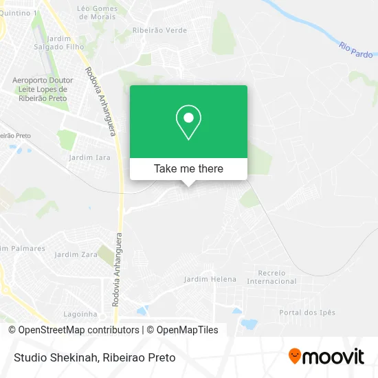 Studio Shekinah map