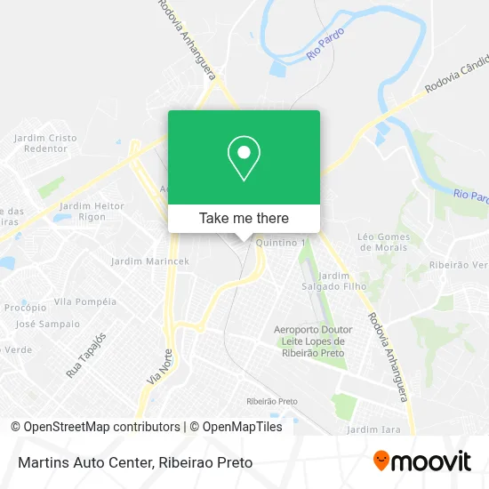 Martins Auto Center map