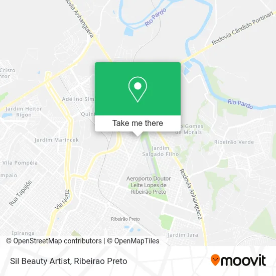 Sil Beauty Artist map