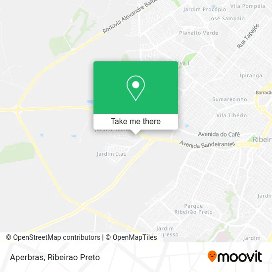 Aperbras map