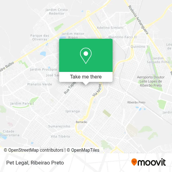 Pet Legal map