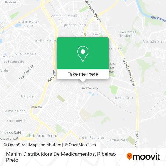 Manim Distribuidora De Medicamentos map