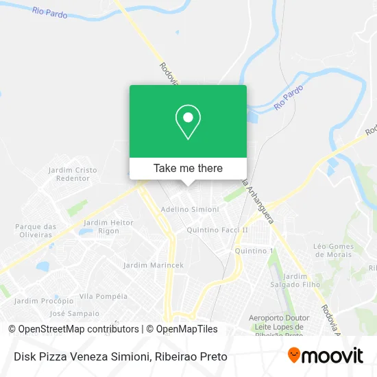 Disk Pizza Veneza Simioni map
