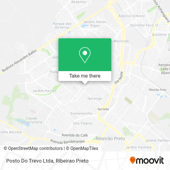 Posto Do Trevo Ltda map