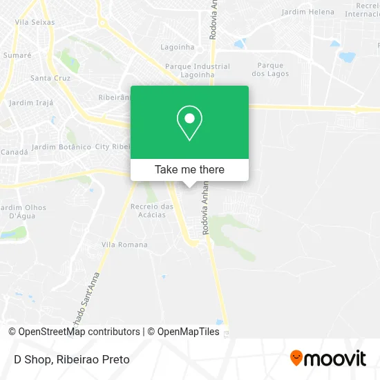 D Shop map