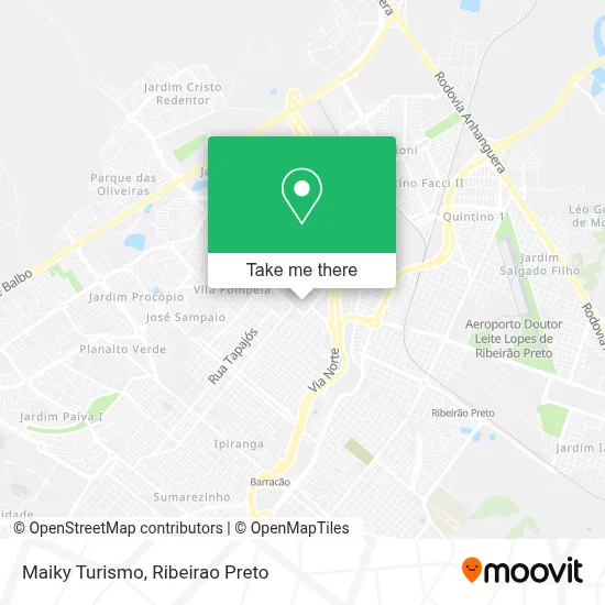 Maiky Turismo map