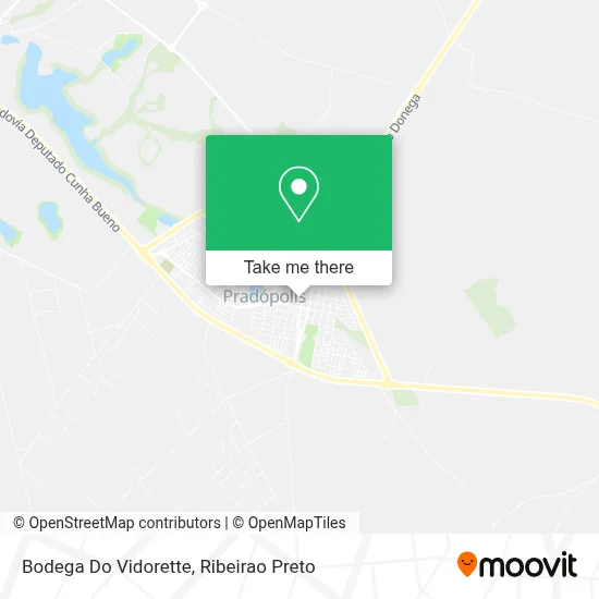 Bodega Do Vidorette map