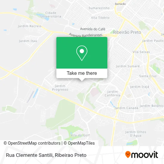 Rua Clemente Santili map