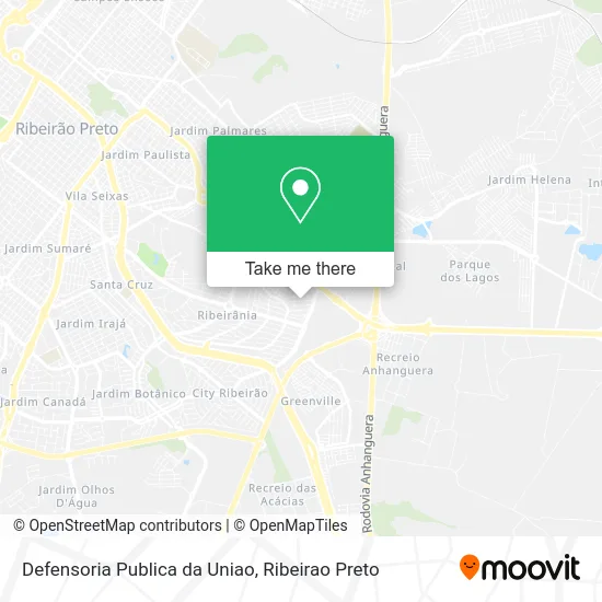 Defensoria Publica da Uniao map