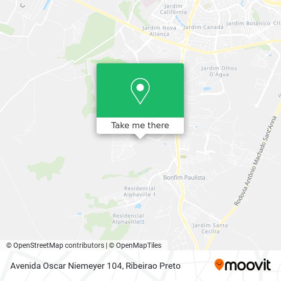 Avenida Oscar Niemeyer 104 map