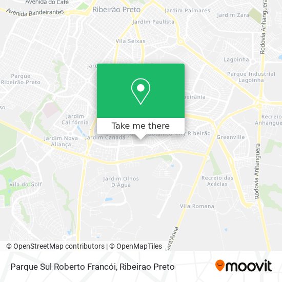Parque Sul Roberto Francói map