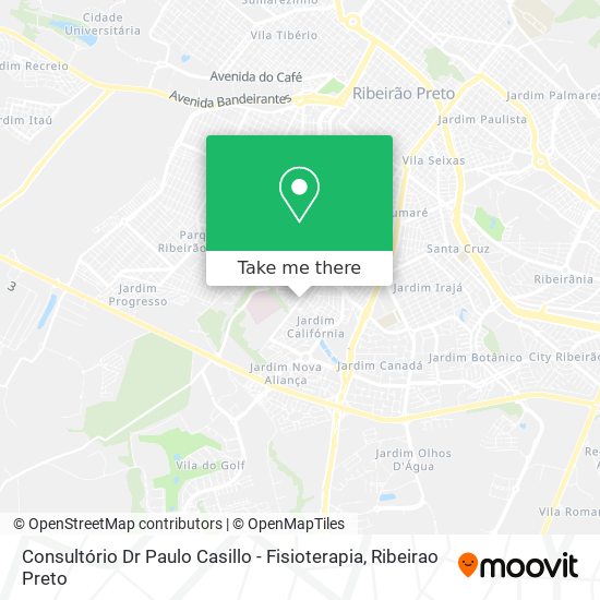 Consultório Dr Paulo Casillo - Fisioterapia map