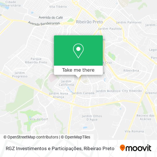 Mapa RGZ Investimentos e Participações