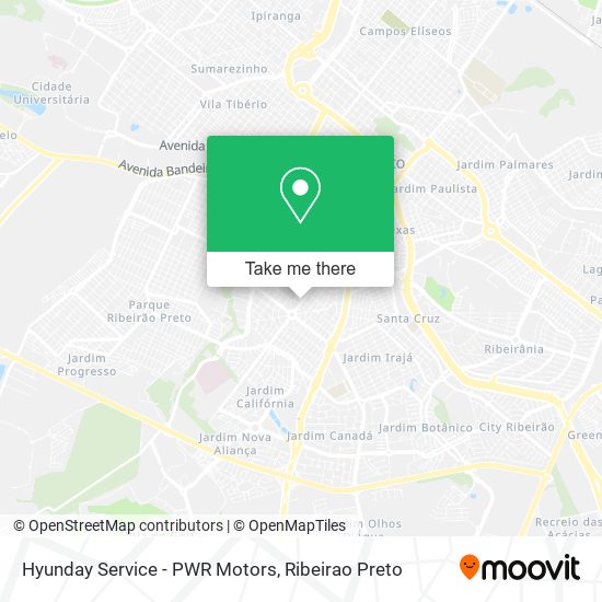 Hyunday Service - PWR Motors map
