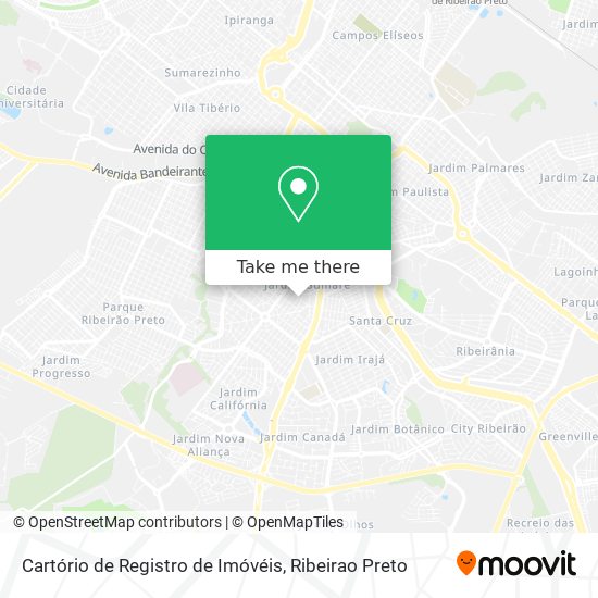 Cartório de Registro de Imóvéis map