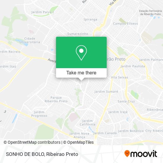 SONHO DE BOLO map