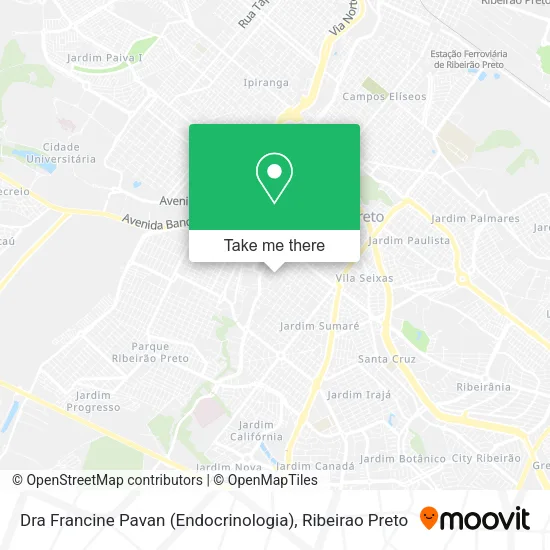 Dra Francine Pavan (Endocrinologia) map