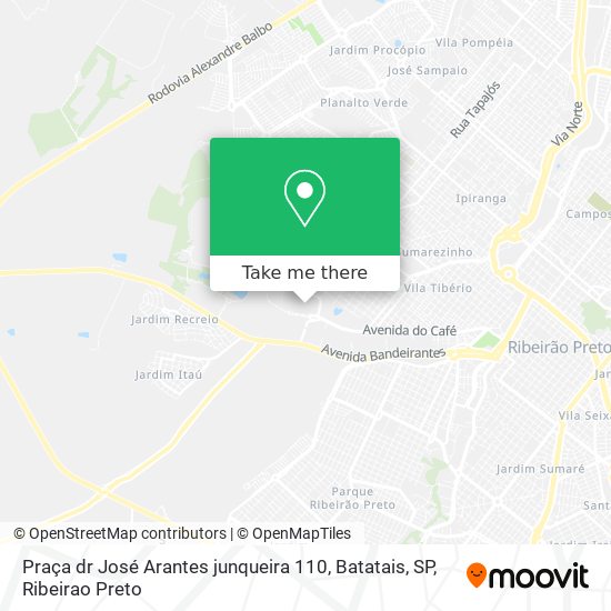 Praça dr José Arantes junqueira 110, Batatais, SP map