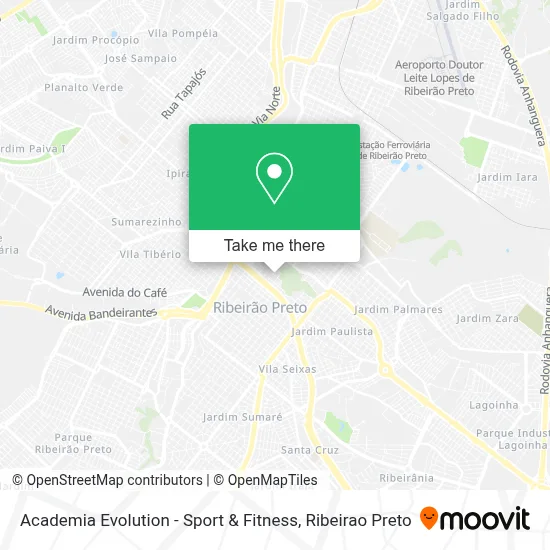 Academia Evolution - Sport & Fitness map