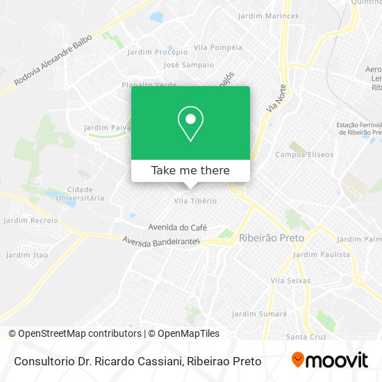 Consultorio Dr. Ricardo Cassiani map